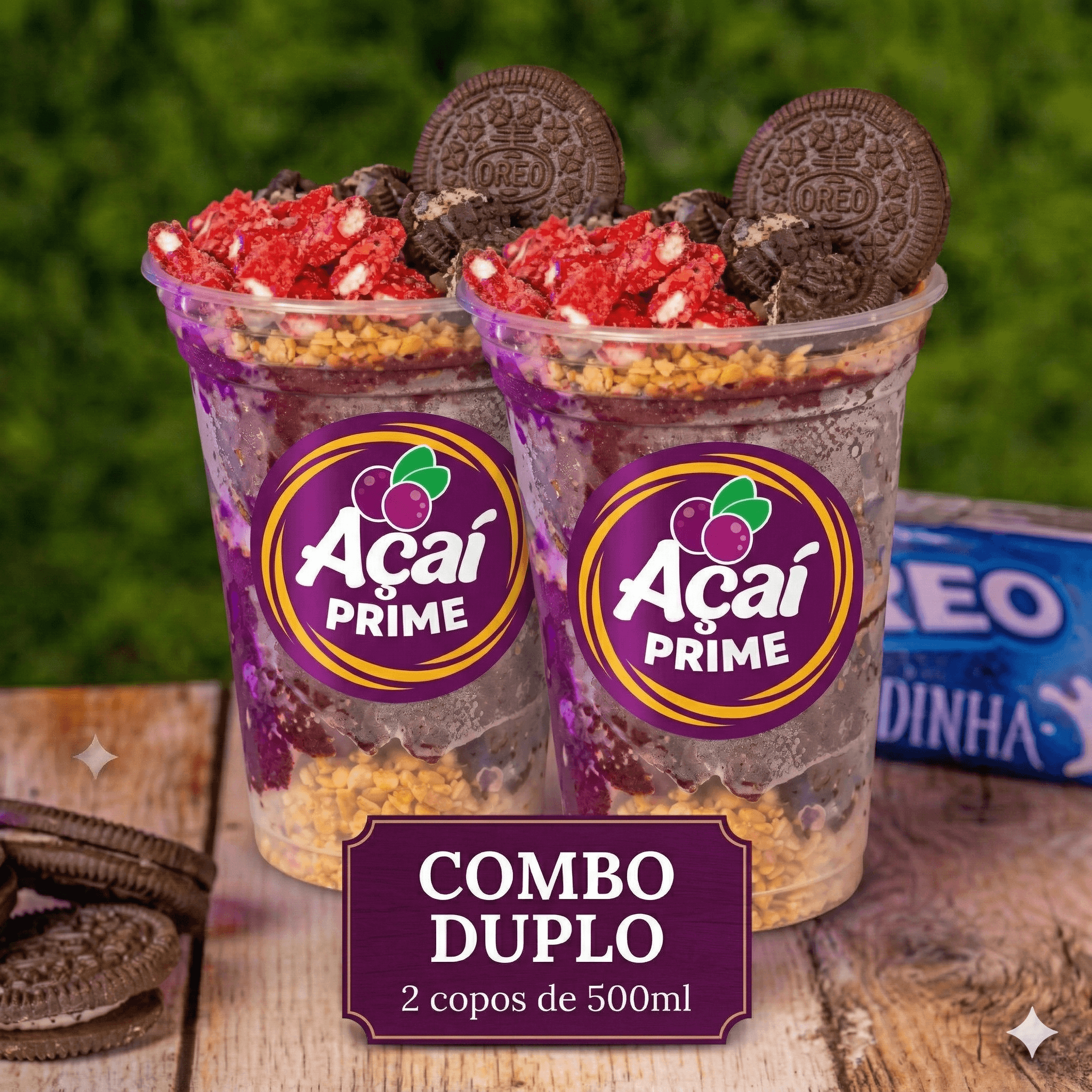 Combo 500ml 2 pessoas